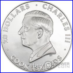NEW YORK 360 View 3 Oz Silver Coin 20$ Cook Islands 2025