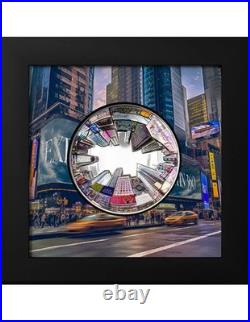 NEW YORK 360 View 3 Oz Silver Coin 20$ Cook Islands 2025