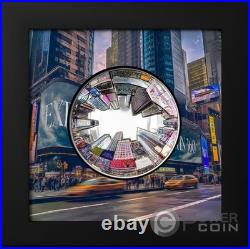 NEW YORK 360 View 3 Oz Silver Coin 20$ Cook Islands 2025