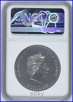 NGC MS68 2020 2nd COIN Cook Islands STILL TRAPPED Silver Coin 1 oz COA