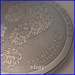 NGC MS70 2020 Cook Island Dendera Zodiac Archeology &Symbolism 3oz Silver Coin