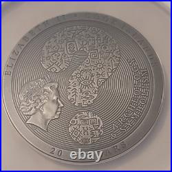 NGC MS70 2020 Cook Island Dendera Zodiac Archeology &Symbolism 3oz Silver Coin