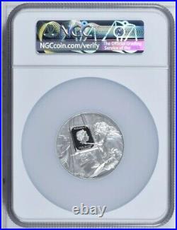 NGC MS70 2022 Cook Islands Masters of Art-Vincent Van Gogh 2oz Silver Proof Coin