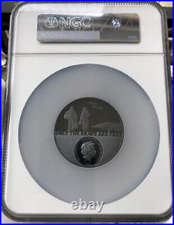 NGC PF70 2020 Cook Islands 3oz Fighter Pilot Silver coin Real Heroes