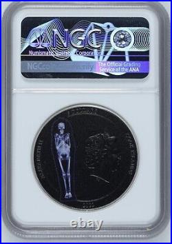 NGC PF70 MUMMY X-Rays 1oz. Silver Coin $5 Cook Islands 2022 Ultra High Relief