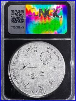 Nazca Lines 2023 Cook Island S$5 Monkey PF70 Ultra Cameo Only 1000 Made