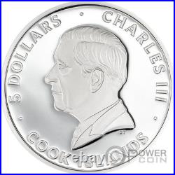 ORCHID Bionics 1 Oz Silver Coin 5$ Cook Islands 2026