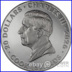 PARIS Ville De Nuit 3 Oz Silver Coin 20$ Cook Islands 2026