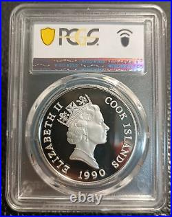 PCGS PR70 Cook Islands 1990 Save the Children Silver Coin 10 Dollars