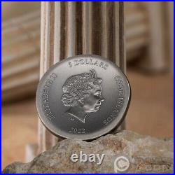 PEGASOS Numismatic Icons 1 Oz Silver Coin 5$ Cook Islands 2022