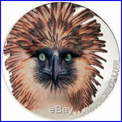PHILIPPINE EAGLE MAGNIFICENT LIFE 2019 $5.00 1 oz Pure Silver Coin Cook Islands