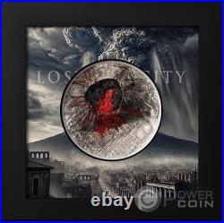 POMPEII Lost City 3 Oz Silver Coin 20$ Cook Islands 2025