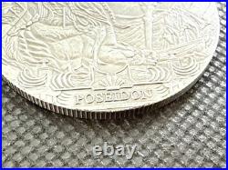 POSEIDON Sea Gods Of The World 1 Oz Silver Coin 2019 (Benefits charity)