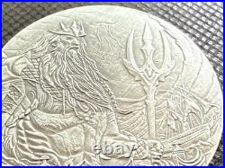POSEIDON Sea Gods Of The World 1 Oz Silver Coin 2019 (Benefits charity)