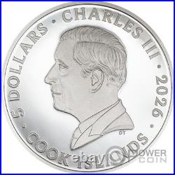 PRIDE Seven Deadly Sins Lion 1 Oz Silver Coin 5$ Cook Islands 2026