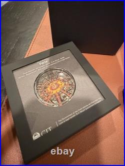 Paris Ville De Nuit 2026 $20 3 oz Silver Black Proof Coin Cook Islands CIT