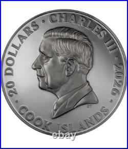 Paris Ville De Nuit 3 oz silver proof coin Cook Islands 2026