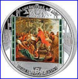 Peter Paul Rubens Christ Entry Into Jerusalem 3oz Silver Coin Cook Islands 2017