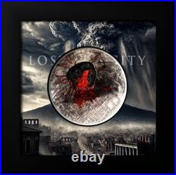 Pompeii Lost City 3 oz silver coin proof Cook Islands 2025
