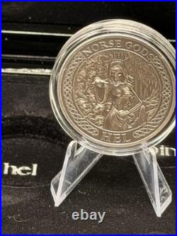 RARE 2015-16 Norse Gods 2 oz. Fine Silver 9-coin series, Cook Islands