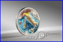 REPUBBLICA ITALIANA 2 Oz Silver Coin 10$ Cook Islands 2025