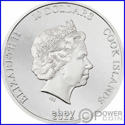 ROCK 2 Oz Silver Coin 10$ Cook Islands 2022