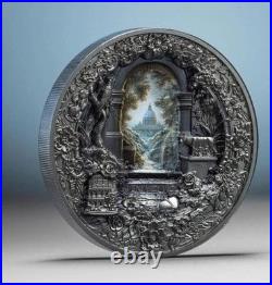 ROMA Monumental View Rome 3 Oz Silver Coin $20 Cook Islands 2024