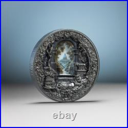 ROMA Monumental View Rome 3 Oz Silver Coin $20 Cook Islands 2024