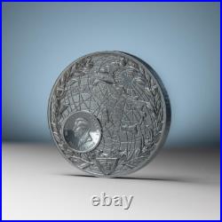 ROMA Monumental View Rome 3 Oz Silver Coin $20 Cook Islands 2024