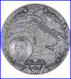 ROMA Monumental View Rome 3 Oz Silver Coin $20 Cook Islands 2024