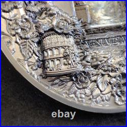 ROMA Monumental View Rome 3 Oz Silver Coin $20 Cook Islands 2024