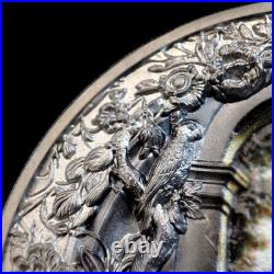 ROMA Monumental View Rome 3 Oz Silver Coin $20 Cook Islands 2024