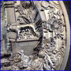 ROMA Monumental View Rome 3 Oz Silver Coin $20 Cook Islands 2024