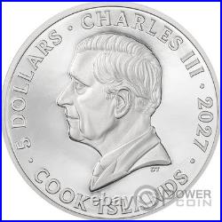 SAILFISH Born for Speed 1 Oz Silver Coin 5$ Cook Islands 2027
