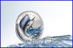 SAILFISH Born for Speed 1 Oz Silver Coin 5$ Cook Islands 2027
