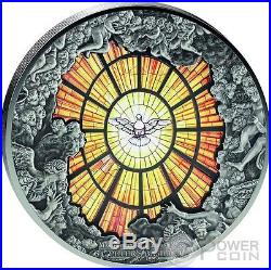 SAINT PETER BASILICA Windows Of Heaven 10 Oz Silver Coin 40$ Cook Islands 2016