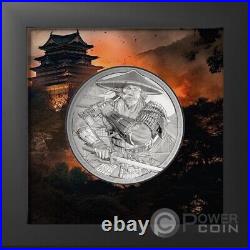 SAMURAI 5 Oz Silver Coin 25$ Cook Islands 2025