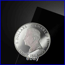 SAN FRANCISCO Big City Lights 1 Oz Silver Coin $5 Cook Islands 2024 Sale price