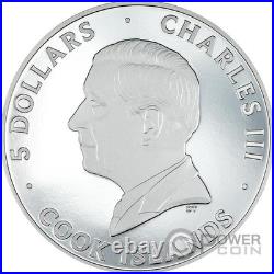 SAN FRANCISCO Big City Lights Silver Coin 5$ Cook Islands 2024