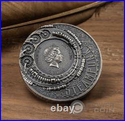 SCIENCE LAB Steampunk 3 Oz Silver Coin 20$ Cook Islands 2023