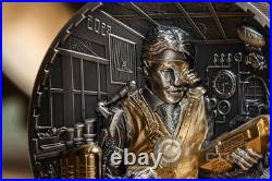 SCIENCE LAB Steampunk 3 Oz Silver Coin 20$ Cook Islands 2023 SCIENCE LAB Steampunk 3 Oz Silver Coin 20$ Cook Islands 2023