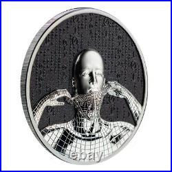 SECOND SKIN 1 oz. Silver Prof Coin $5 Cook Islands 2023 SECOND SKIN 1 oz. Silver Prof Coin $5 Cook Islands 2023