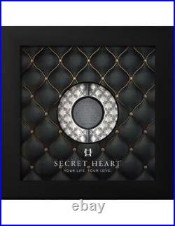 SECRET HEART 1 Oz Silver Coin 5$ Cook Islands 2023