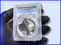 SILVERLAND THE WAVE 2023 $10 2 oz Silver HR Coin Cook Islands