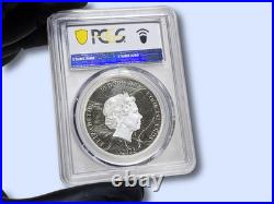 SILVERLAND THE WAVE 2023 $10 2 oz Silver HR Coin Cook Islands