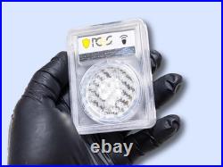 SILVERLAND THE WAVE 2023 $10 2 oz Silver HR Coin Cook Islands PCGS PR70 DCAM SILVERLAND THE WAVE 2023 $10 2 oz Silver HR Coin Cook Islands PCGS PR70 DCAM