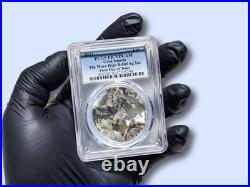 SILVERLAND THE WAVE 2023 $10 2 oz Silver HR Coin Cook Islands PCGS PR70 DCAM