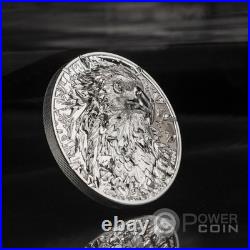 SILVER BURST Bald Eagle 3 Oz Silver Coin 20$ Cook Islands 2024