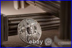 SPARTA 1 Oz Silver Coin 5$ Cook Islands 2023