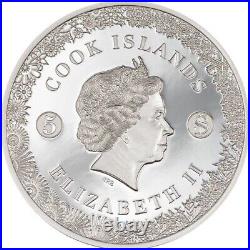 SPRING Manga 1 Oz Silver Coin $5 Cook Islands 2023